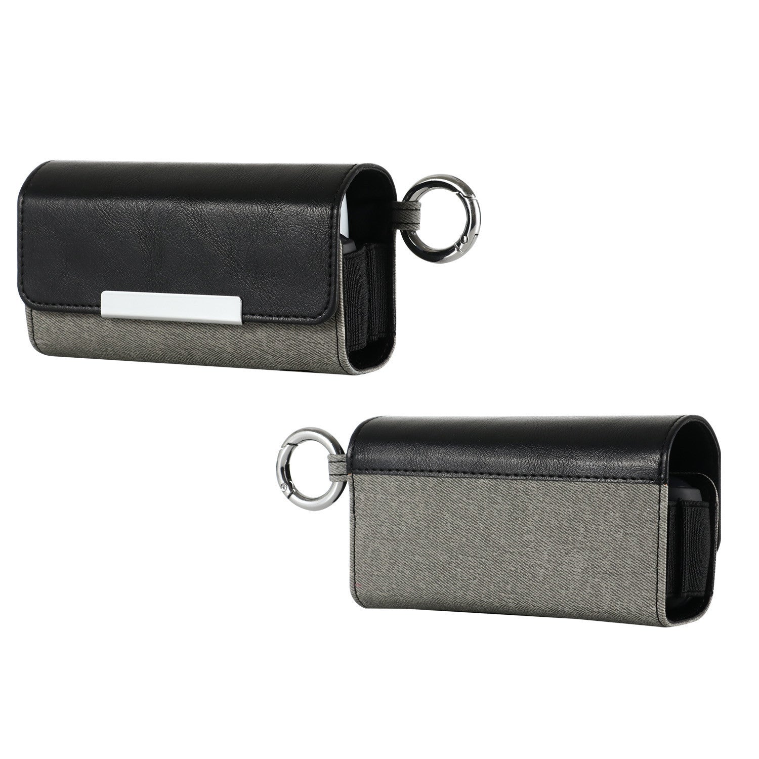 Case for IQOS 3 / 3 Duo , PU Leather Electronic Cigarette Storage Bag with Hook Case for IQOS 3 / 3 Duo , PU Leather Electronic Cigarette Storage Bag with Hook